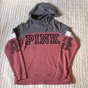 Women’s PINK Victoria’s Secret Colorblock hoodie